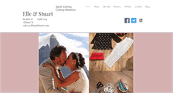 Desktop Screenshot of elleandstuart.com