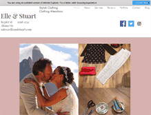 Tablet Screenshot of elleandstuart.com